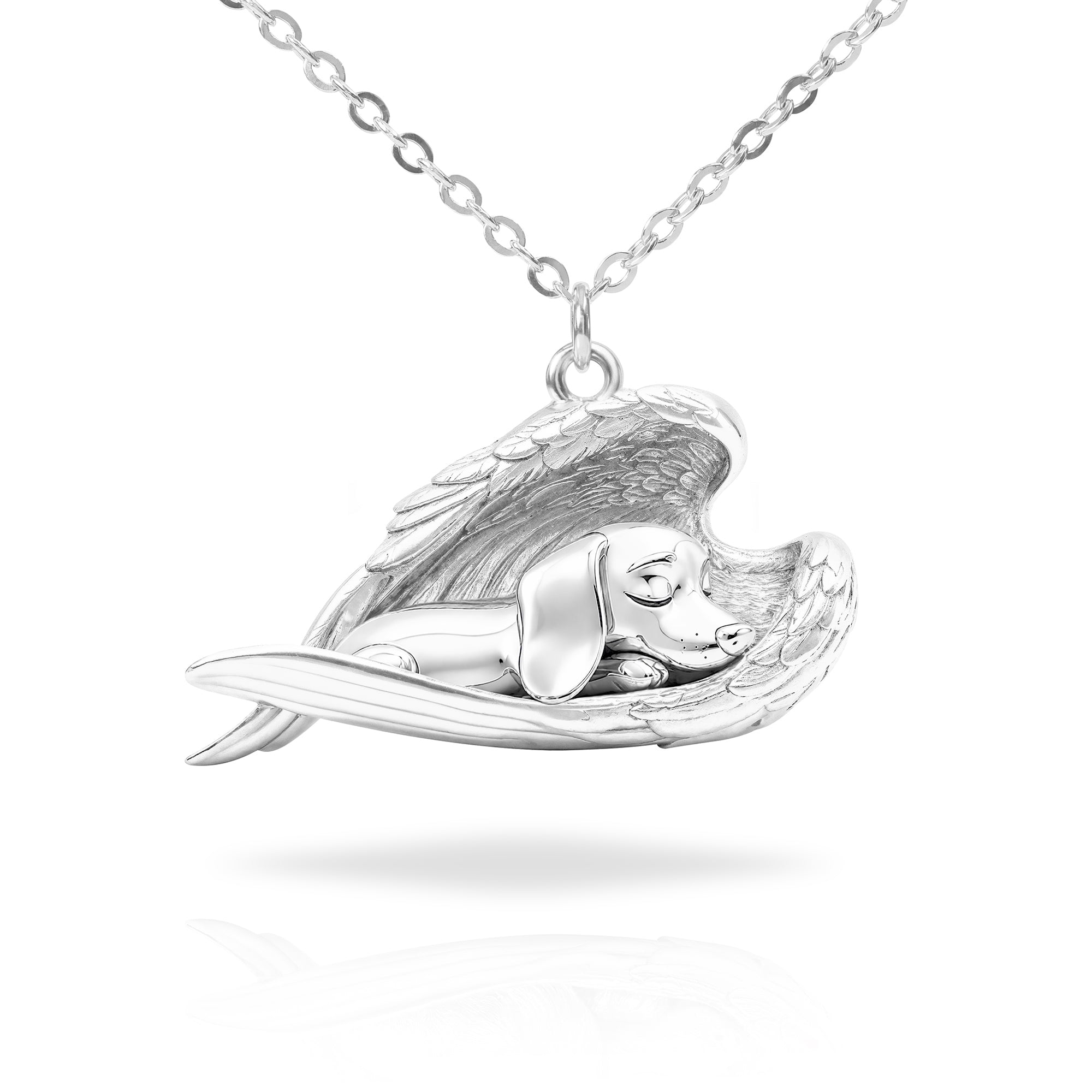 Dachycharm Dachshund Sleeping Angel – Pet Necklace