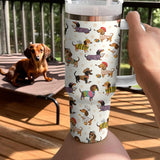 DachyCharm Dachshund Troupe Tumbler
