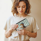 DachyCharm Say Bonjour Leather Wallet