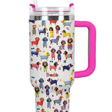 DachyCharm Doxie Holiday Personalized Tumbler