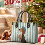 DachyCharm Say Bonjour Leather Bag