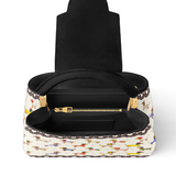 DachyCharm Doxie Parade Leather Satchel Bag