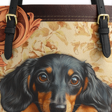 DachyCharm Floppy Soul Leather Tote Bag