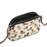 DachyCharm Dachshund Troupe Leather Crossbody Bag