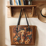 DachyCharm Autumn Gaze Leather Tote Bag Sample
