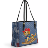 DachyCharm Rodeo Pup Leather Tote Bag