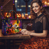DachyCharm The Howl-o-Ween Squad Leather Bag