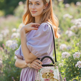 DachyCharm Rosalia Pup Leather Satchel Bag