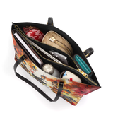 DachyCharm Haunted Tails Leather Tote Bag