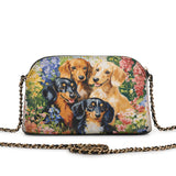DachyCharm Garden Bliss Leather Crossbody Bag