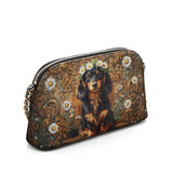 DachyCharm Daisy Crown Leather Crossbody Bag