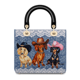 DachyCharm Cowgirl Crew Lady Leather Bag