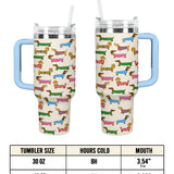 DachyCharm Doxie Dress Code Tumbler