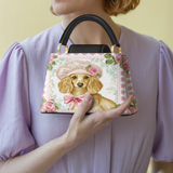 DachyCharm Rosalia Pup Leather Satchel Bag
