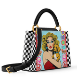 DachyCharm Wiener Chic Leather Satchel Bag