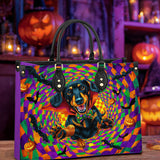 DachyCharm Vampire Pup Leather Bag