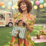 DachyCharm Say Bonjour Lady Leather Bag