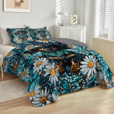DachyCharm Daisy Doxie Quilt 3-Piece Set