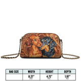 DachyCharm Sweethearts Leather Crossbody Bag