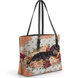 DachyCharm Regal Wiener Leather Tote Bag