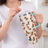 DachyCharm Snug & Stylish Wieners Tumbler
