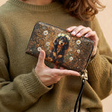 DachyCharm Daisy Crown Leather Wallet