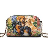 DachyCharm Garden Bliss Leather Crossbody Bag