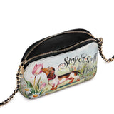 DachyCharm Sniff Joy Leather Crossbody Bag