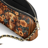 DachyCharm Autumn Gaze Leather Crossbody Bag