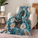 Dachycharm Daisy Doxie Fleece Blanket