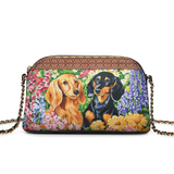 DachyCharm Bloom Buddies Leather Crossbody Bag