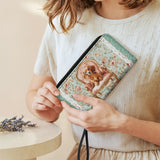 DachyCharm Velvet Throne Leather Wallet