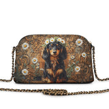 DachyCharm Daisy Crown Leather Crossbody Bag