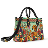 DachyCharm Wildflower Weenie Leather Bag