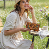 DachyCharm Prairie Doxie Leather Wallet