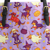 DachyCharm Trick Or Tail Leather Tote Bag