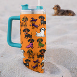DachyCharm Spooky Dachshund Tumbler