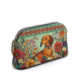 DachyCharm Wildflower Weenie Leather Crossbody Bag
