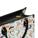 DachyCharm Floral Parade Personalized Leather Bag
