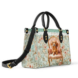 DachyCharm Velvet Throne Leather Bag