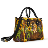DachyCharm Dachshund Basket Leather Bag