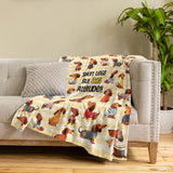 Dachycharm Big Attitude Fleece Blanket