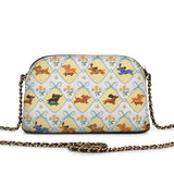 DachyCharm Puppy Delight Leather Crossbody Bag