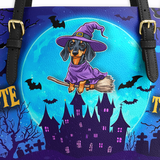 DachyCharm Too Cute To Spook Leather Tote Bag