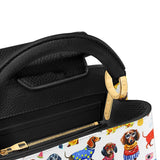 DachyCharm DOXIE HOLIDAY Leather Satchel Bag
