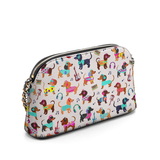 DachyCharm Dachshund Disco Leather Crossbody Bag