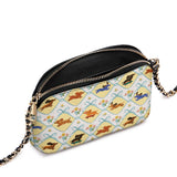 DachyCharm Puppy Delight Leather Crossbody Bag