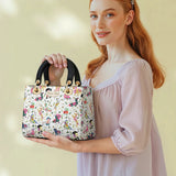 DachyCharm FLORAL PARADE PERSONALIZED Lady Leather Bag