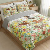 DachyCharm Spring Pup Joy Quilt 3-Piece Set