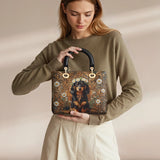 DachyCharm Daisy Crown Lady Leather Bag